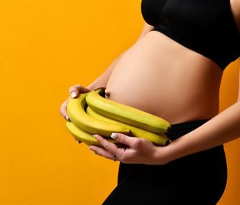 فوائد الموز على الريق للحامل