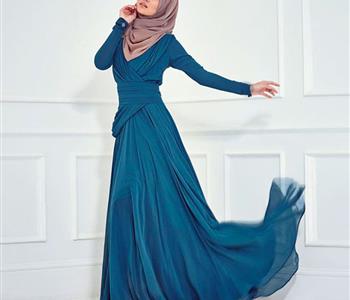10 نصائح لاختيار فستان السهرة المناسب لشكلك مع الحجاب