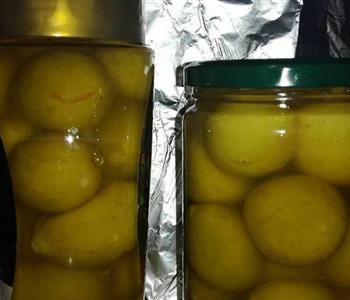 طريقة عمل الليمون المخلل الاخضر لذيذ وسهل