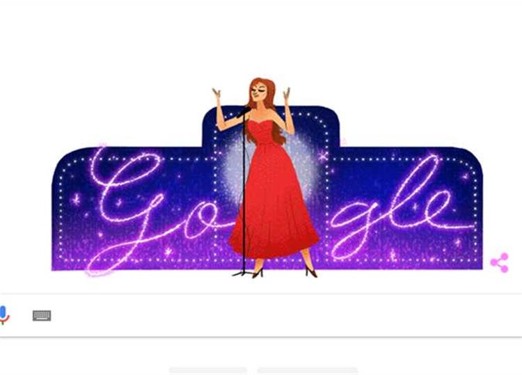 جوجل يحتفل بذكرى ميلاد داليدا