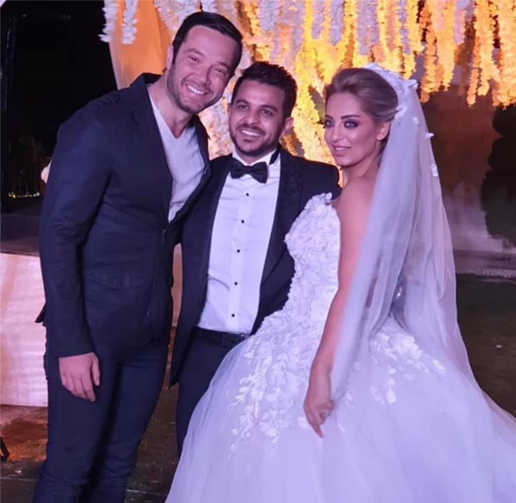 تامر شلتوت في حفل زفاف مي حلمي ومحمد رشاد
