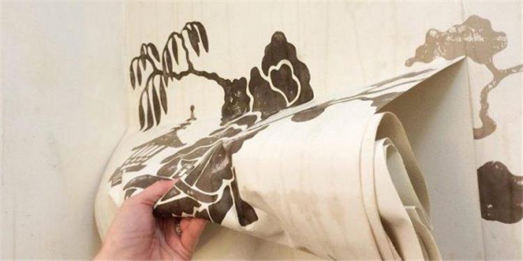 طريقة تركيب ورق الجدران بنفسك
