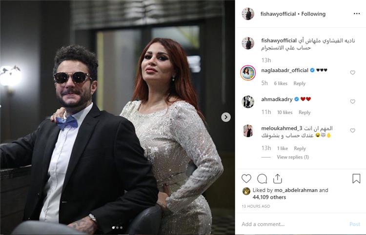 أحمد الفيشاوي يوضح حقيقة انفصاله عن زوجته بهذه الصور