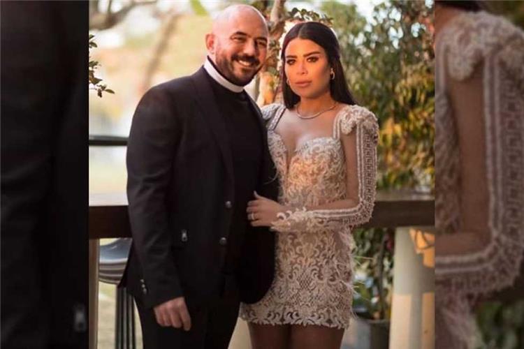 زفاف محمود العسيلي وخبيرة التجميل أمينة عبد المنعم