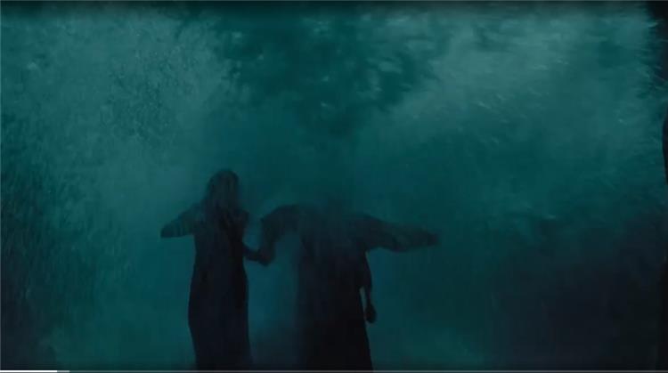 مشهد الفيضان في مسلسل موسى
