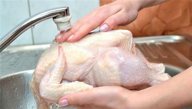 غسل الدجاج قبل الطهي يعرض صحتك للخطر