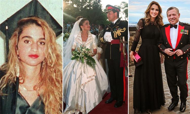 تطور أزياء الملكة رانيا