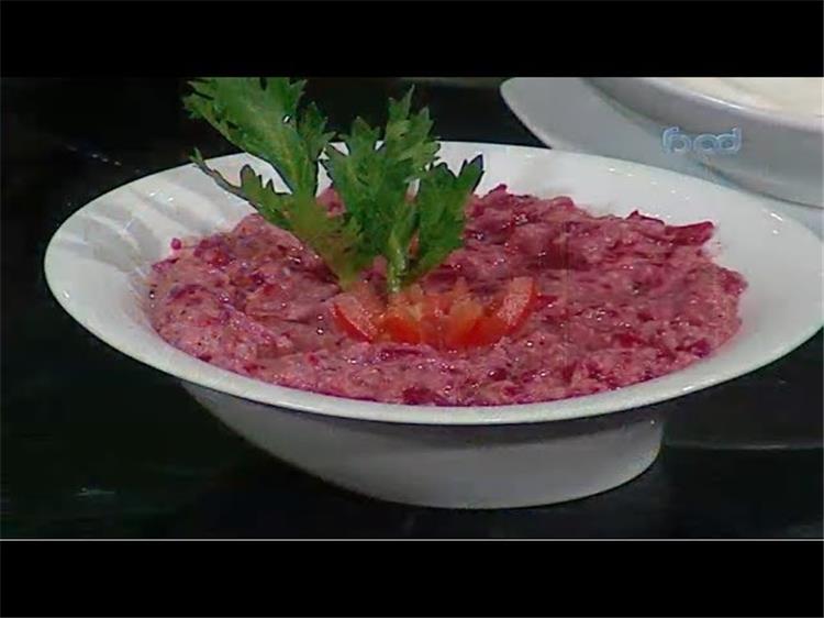 طريقة عمل بابا غنوج بالبنجر والجزر