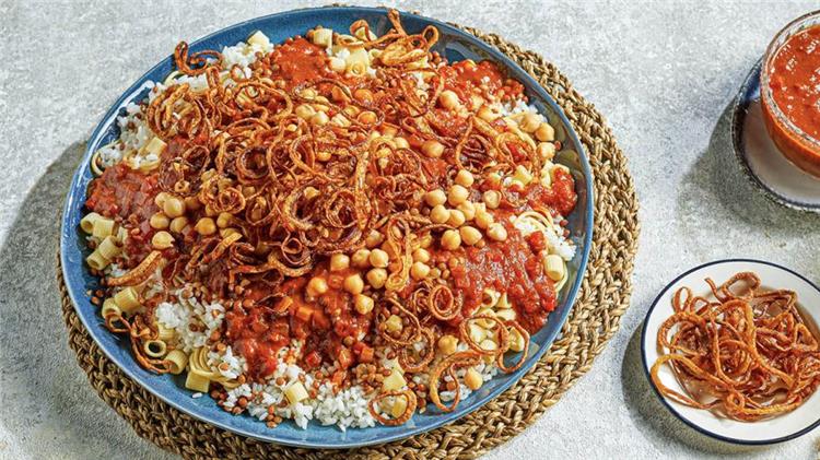 طريقة عمل كشري الحلة الواحدة خطوة بخطوة.