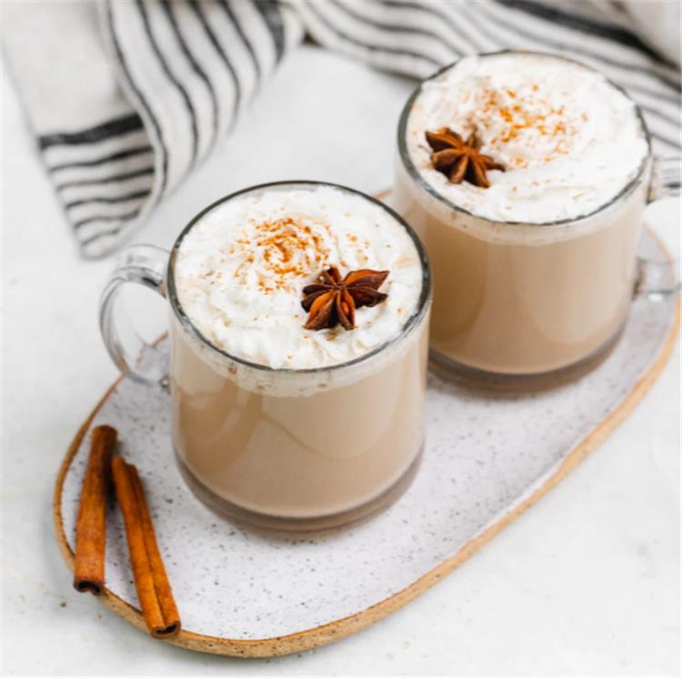 طريقة عمل شاي لاتيه
