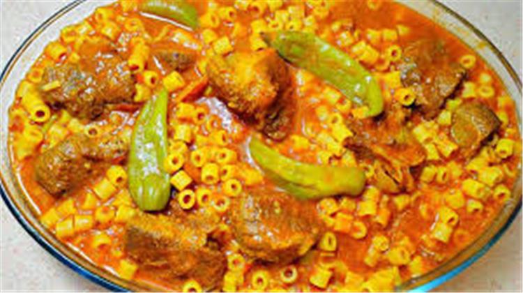طريقة عمل المبكبكة الليبية خطوة بخطوة