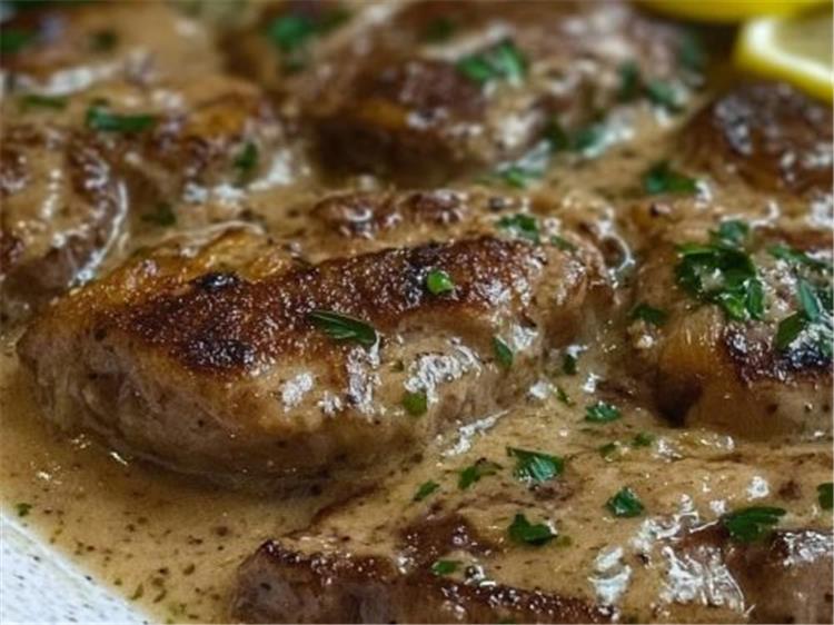 طريقة عمل بيكاتا اللحم بالمشروم