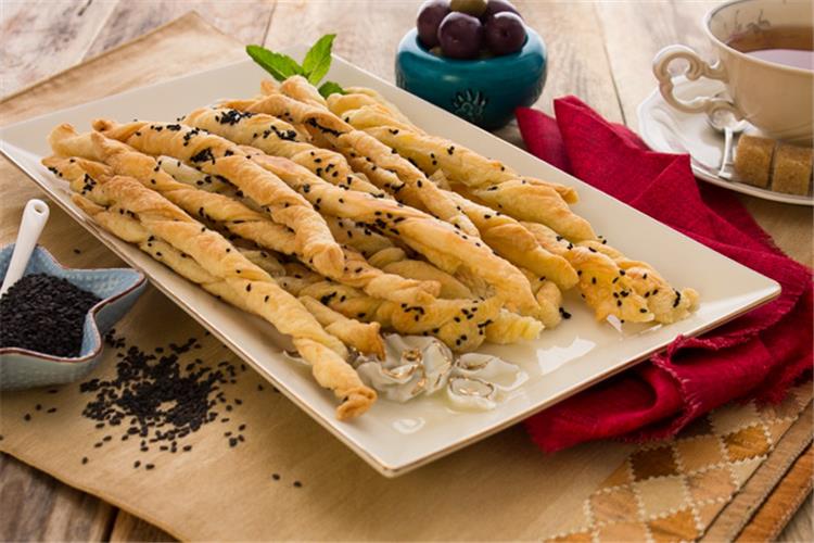 طريقة عمل البقسماط الملفوف