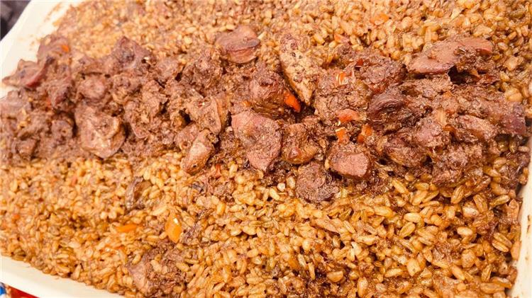 طريقة عمل الكبد والقوانص بالفريك