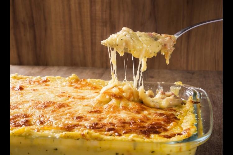طريقة عمل النجرسكو الكريمي بالدجاج والمشروم