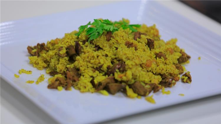 طريقة عمل أرز بالكبدة والقوانص