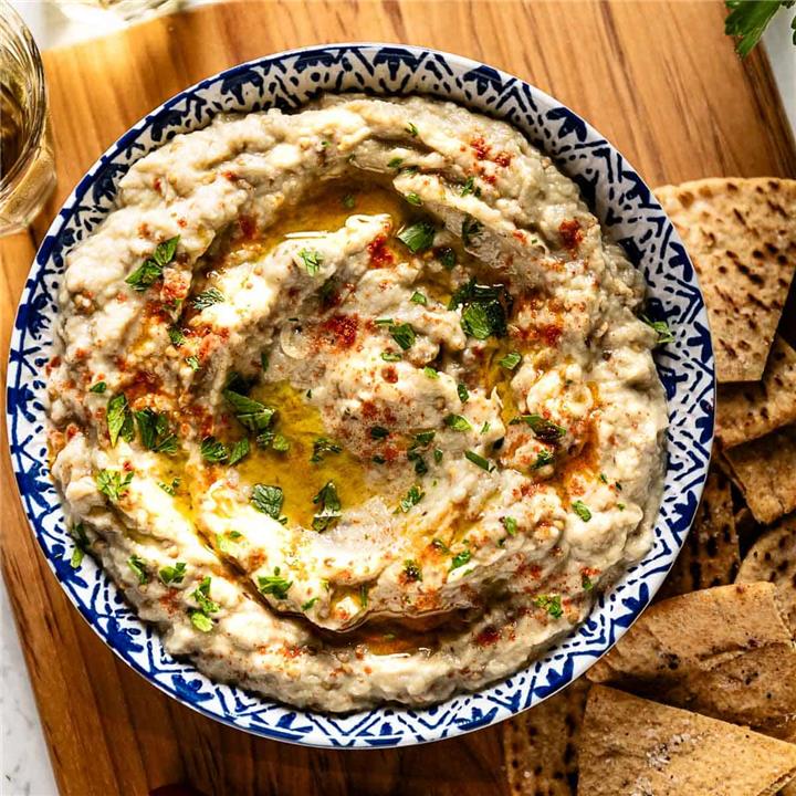 طريقة عمل بابا غنوج بخطوات سهلة وطعم رائع