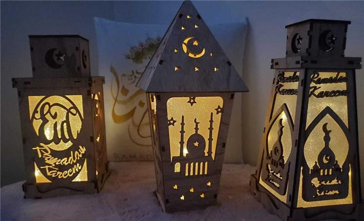 طريقة عمل فانوس رمضان بالخشب