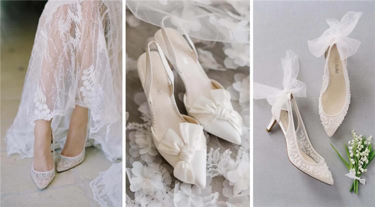 قواعد هامة لاختيار حذاء الزفاف المثالي