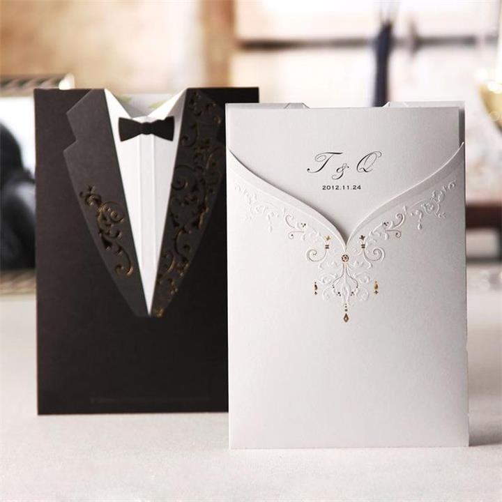 أفكار لتصميم دعوات زفاف مميزة وعصرية