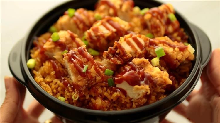 طريقة عمل رز ريزو بالفراخ الكرسبي