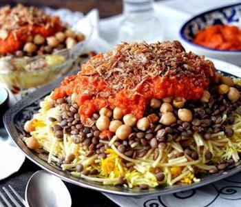 طريقة عمل الكشري المصري البلدي على أصوله