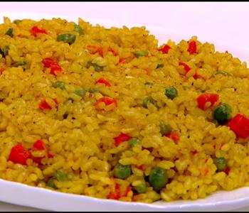 طريقة عمل الأرز البسمتي بالبسلة والجزر