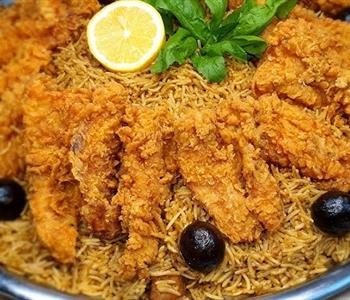 طريقة عمل الأرز الصيادية مع السمك الفيليه بخطوات سهلة وطعم لا ي قاوم