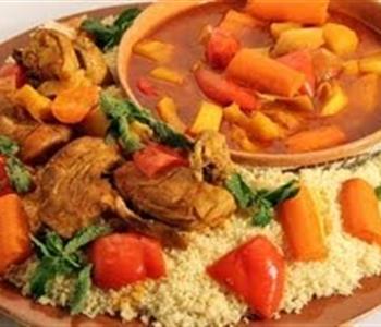طريقة عمل الكسكسي بالدجاج والخضروات بالخطوات التفصيلية