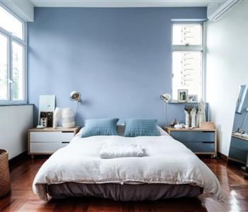الألوان المناسبة لحائط غرفة النوم هذه تساعد على الاسترخاء