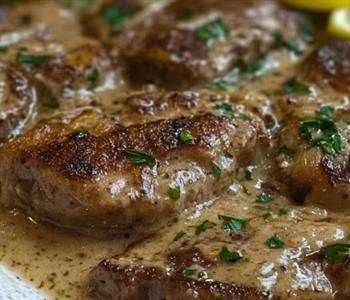 طريقة عمل بيكاتا اللحم بالمشروم بالخطوات التفصيلية