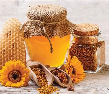 فوائد حبوب الطلع مع العسل