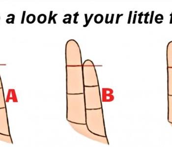 حددي شخصيتك من شكل إصبعك الصغير
