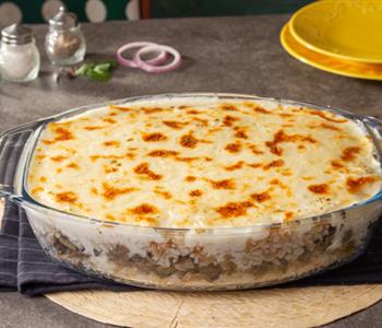 طريقة عمل الأرز بالكبد والقوانص بالبشاميل خطوة بخطوة