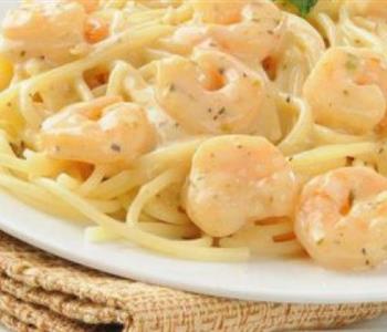 طريقة عمل مكرونة بالجمبري بالوايت صوص بطريقة فاخرة