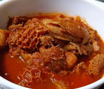 طريقة عمل كمونية بالكرشة والفشة بالخطوات والفيديو