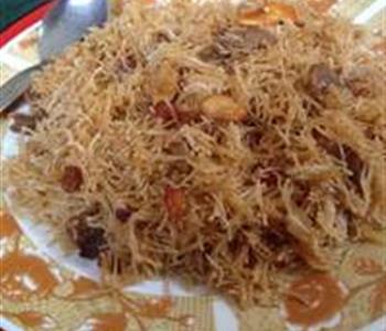 طريقة عمل الشعيرية بالمكسرات بدل الأرز للتغيير