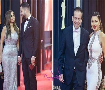 أبرز الثنائيات في حفل افتتاح القاهرة السينمائي الجانب الرومانسي في المهرجان