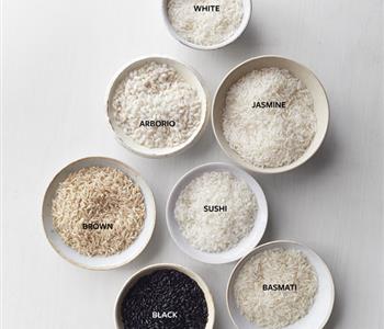 أنواع وألوان الأرز المختلفة مش كله أبيض